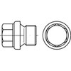 DIN910 RVS A4 hexagon plug pipe thread G1/2A /25